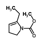 CAS#: 168839-25-6， Methyl 5-Ethyl-2,3-Dihydro-1H-Pyrrole-1-Carboxylate