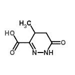 CAS#: 168967-15-5， 4-Methyl-6-Oxo-1,4,5,6-Tetrahydro-3-Pyridazinecarboxylic Acid