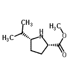 CAS#: 169061-37-4， Methyl (5R)-5-Isopropyl-L-Prolinate