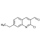 CAS#: 169126-00-5， 2-Chloro-7-Ethyl-3-Quinolinecarbaldehyde