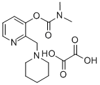 CAS#: 169128-47-6， [2-(Piperidin-1-Ylmethyl)Pyridin-3-Yl] N,N-Dimethylcarbamate oxalate