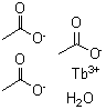 structure of CAS# 16922-07-9, Terbium(3+) Acetate Hydrate (1:3:1);TERBIUM ACETATEHYDRATE
