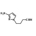 CAS#: 169266-68-6， 4-(3-Amino-1H-Pyrazol-1-Yl)Butanenitrile