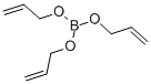 structure of CAS# 1693-71-6, Boric Acid (H3bo3) Tri-2-Propen-1-Yl Ester;Triallyloxyborane;Nsc 65653;Nciopen2_000195