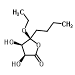 CAS#: 169396-07-0， (3S,4R,5S)-5-Butyl-5-Ethoxy-3,4-Dihydroxydihydro-2(3H)-Furanone