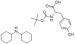 CAS#: 16944-14-2， N-((tert-Butoxy)carbonyl)-L-tyrosine compound with dicyclohexylamine (1:1)