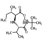 CAS#: 169453-09-2， Methyl N-{(2S)-3-Methyl-1-[(2-Methyl-2-Propanyl)Amino]-1-Oxo-2-Butanyl}-L-Isoleucinate