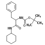 CAS#: 169566-77-2， N-Cyclohexyl-Nalpha-{[(2-Methyl-2-Propanyl)Oxy]Carbonyl}Phenylalaninamide
