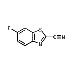 CAS#: 169776-04-9， 6-Fluoro-1,3-Benzothiazole-2-Carbonitrile