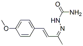 CAS 登录号:16983-76-9, 4-(4-甲氧基苯基)-3-丁烯-2-酮缩氨基脲
