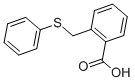结构式 CAS# 1699-03-2, 2-[(苯基硫代)甲基]-苯甲酸