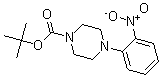 structure of CAS# 170017-73-9, 4-(2-Nitrophenyl)-1-Piperazinecarboxylic Acid 1,1-Dimethylethyl Ester;TERT-BUTYL 4-(2-NITROPHENYL)PIPERAZINE-1-CARBOXYLATE;1-TERT-BUTOXYCARBONYL-4-(2-NITROPHENYL)PIPERAZINE;1-Boc-4-(2-Nitrophenyl)Piperazine