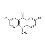 CAS#: 17014-39-0， 2,7-Dibromo-10-Methyl-9(10H)-Acridinone