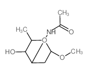 CAS#: 17016-62-5， Methyl 3-(Acetylamino)-2,3,6-Trideoxy-alpha-D-Arabino-Hexopyranoside