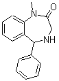 CAS#: 170229-03-5， 1-Methyl-5-Phenyl-1,3,4,5-Tetrahydro-2H-1,4-Benzodiazepin-2-One