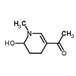 CAS 登录号：170232-97-0， 1-(6-羟基-1-甲基-1,4,5,6-四氢-3-吡啶基)乙酮