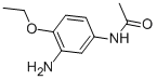 structure of CAS# 17026-81-2, N-(3-Amino-4-Ethoxyphenyl)-Acetamide;N-(3-Amino-4-Ethoxy-Phenyl)Acetamide;N-(3-Amino-4-Ethoxy-Phenyl)Ethanamide;3-Amino-4-Ethoxyanilid Kyseliny Octove [Czech]