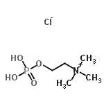 CAS#: 17032-39-2， 2-(Trimethylammonio)Ethyl Hydrogen Phosphate Hydrochloride (1:1)