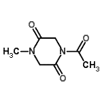 CAS#: 170376-79-1， 1-Acetyl-4-Methyl-2,5-Piperazinedione