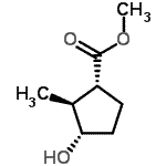 CAS#: 170422-97-6， Methyl (1R,2S,3S)-3-Hydroxy-2-Methylcyclopentanecarboxylate