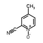 CAS#: 170487-39-5， 4-Methyl-2-Pyridinecarbonitrile 1-Oxide