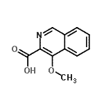 CAS#: 170621-98-4， 4-Methoxy-3-Isoquinolinecarboxylic Acid