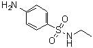 structure of CAS# 1709-53-1, 4-Amino-N-Ethylbenzenesulfonamide;[(4-aminophenyl)sulfonyl]ethylamine;4-Amino-N-ethyl-benzenesulfonamide;4-Amino-N-ethylbenzenesulfonamide #