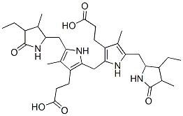 CAS#: 17095-63-5， 3-[2-[[3-(2-Carboxyethyl)-5-[(3-Ethyl-4-Methyl-5-Oxo-Pyrrolidin-2-Yl)Methyl]-4-Methyl-1H-Pyrrol-2-Yl]Methyl]-5-[(4-Ethyl-3-Methyl-5-Oxo-Pyrrolidin-2-Yl)Methyl]-4-Methyl-1H-Pyrrol-3-Yl]Propanoic Acid