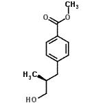 CAS#: 170955-25-6， Methyl 4-[(2S)-3-Hydroxy-2-Methylpropyl]Benzoate