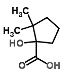 CAS#: 170996-45-9， 1-Hydroxy-2,2-Dimethylcyclopentanecarboxylic Acid