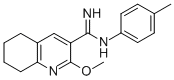 CAS#: 171011-12-4， 2-Methoxy-N'-(4-Methylphenyl)-5,6,7,8-Tetrahydroquinoline-3-Carboximidamide