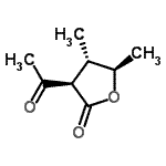 CAS#: 171039-05-7， (3R,4S,5R)-3-Acetyl-4,5-Dimethyldihydro-2(3H)-Furanone