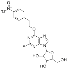 CAS#: 171284-49-4， 2-Fluoro-6-O-[2-(4-nitrophenyl)ethyl]inosine