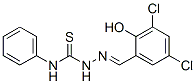 CAS#: 1713-68-4， 2-[(3,5-Dichloro-2-Hydroxyphenyl)Methylene]-N-Phenyl-1-Hydrazinecarbothioamide