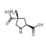 CAS#: 171336-80-4， (2S,4S)-4-Amino-2,4-Pyrrolidinedicarboxylic Acid