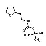 CAS#: 171366-55-5， 2-Methyl-2-Propanyl {2-[(2R)-2,5-Dihydro-2-Furanyl]Ethyl}Carbamate