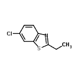 CAS#: 17142-83-5， 6-Chloro-2-Ethyl-1,3-Benzothiazole