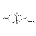 CAS#: 171482-98-7， (2S,3aR,8aR)-2-Ethoxyhexahydrofuro[3,2-c]Oxepin-6(4H)-One