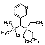 CAS#: 171497-97-5， 3-[(Triethylsilyl)(Trimethylsilyl)Methyl]Pyridine