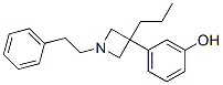 CAS 登录号：17184-84-8， 1-苯乙基-3-丙基-3-(3-羟基苯基)吖丁啶