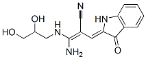CAS#: 171853-05-7， (Z)-3-Amino-3-(2,3-Dihydroxypropylamino)-2-[(Z)-(3-Oxo-1H-Indol-2-Ylidene)Methyl]Prop-2-Enenitrile