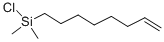 structure of CAS# 17196-12-2, Chlorodimethyl-7-Octen-1-Yl-Silane;Chloro-Dimethyl-Oct-7-Enyl-Silane;Chlorodimethyloct-7-En-1-Ylsilane