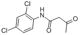 structure of CAS# 17223-66-4, 2,4-Dichloroacetoacetanilide;N-(2,4-Dichlorophenyl)-3-Oxo-Butanamide;N-(2,4-Dichlorophenyl)-3-Keto-Butyramide;Zinc00449426