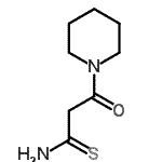 CAS#: 172261-25-5， 3-Oxo-3-(1-Piperidinyl)Propanethioamide