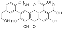 CAS 登录号：17249-00-2， 紫胶酸B
