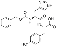 CAS#: 17257-63-5， 2-[[2-(Benzyloxycarbonylamino)-3-(3H-imidazol-4-yl)propanoyl]amino]-3-(4-hydroxyphenyl)propionic acid
