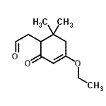 CAS#: 172685-92-6， (4-Ethoxy-6,6-Dimethyl-2-Oxo-3-Cyclohexen-1-Yl)Acetaldehyde