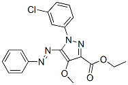 CAS#: 172701-50-7， Ethyl 1-(3-Chlorophenyl)-4-Methoxy-5-Phenyldiazenylpyrazole-3-Carboxylate