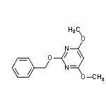 CAS 登录号：172898-76-9， 2-(苄氧基)-4,6-二甲氧基嘧啶