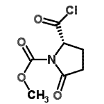 CAS#: 172988-55-5， Methyl (2S)-2-(Chlorocarbonyl)-5-Oxo-1-Pyrrolidinecarboxylate